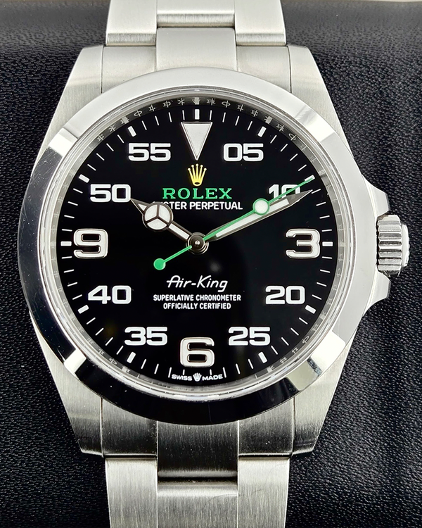 2022 Rolex Air-King 40MM Black Dial Oyster Bracelet (126900)