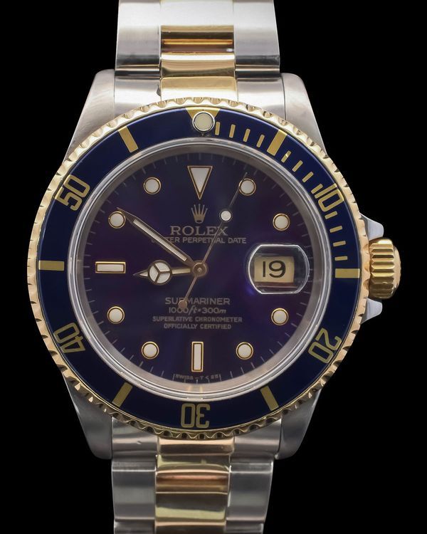Rolex Submariner Date "Bluesy" 40MM Blue Dial Two-Tone Oyster Bracelet (16613LB)