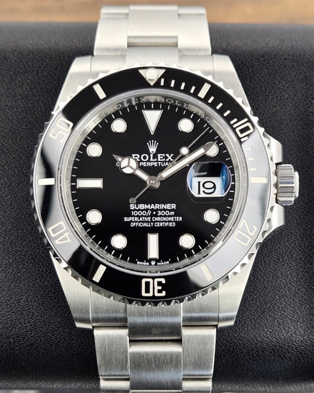 2025 Rolex Submariner Date 41MM Black Dial Oyster Bracelet (126610LN)
