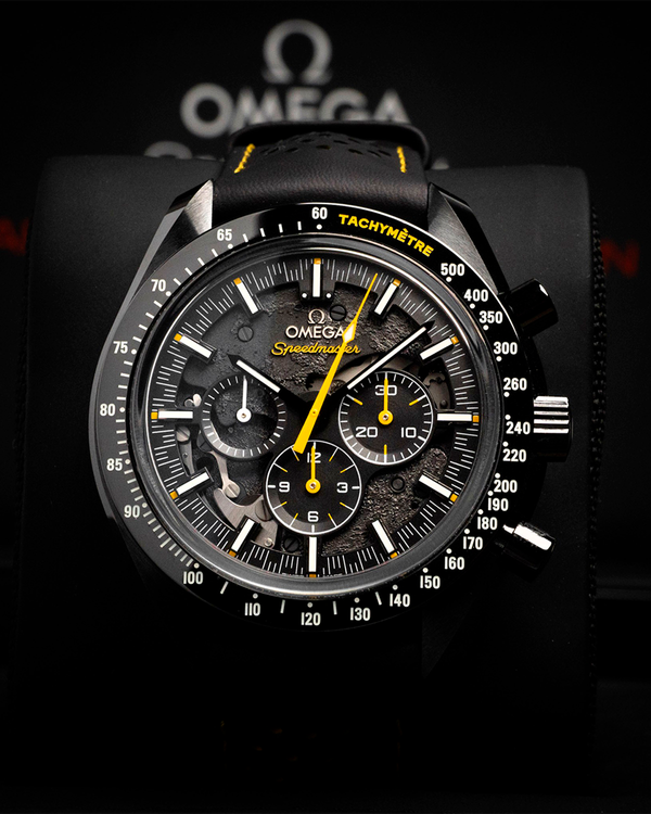 2023 Omega Speedmaster Dark Side of the Moon "Apollo 8" 44.25MM Skeleton Dial Leather Strap (311.92.44.30.01.001)