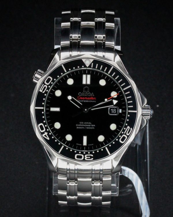 No Reserve - 2024 Omega Seamaster Diver 300M 41MM Black Dial Steel Bracelet (212.30.41.20.01.003)