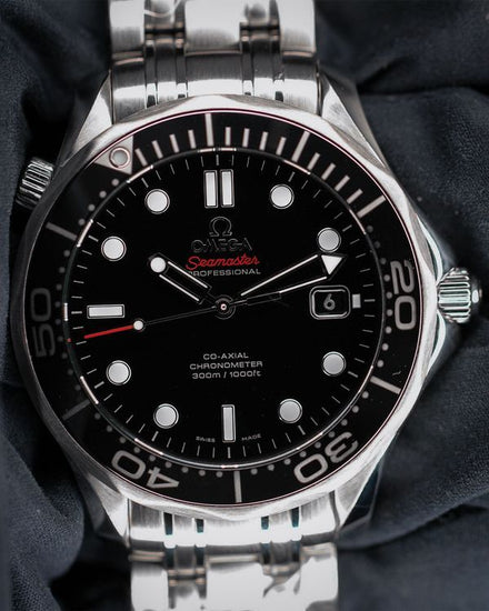 No Reserve - 2025 Omega Seamaster Diver 300M 41MM Black Dial Steel Bracelet (212.30.41.20.01.003)