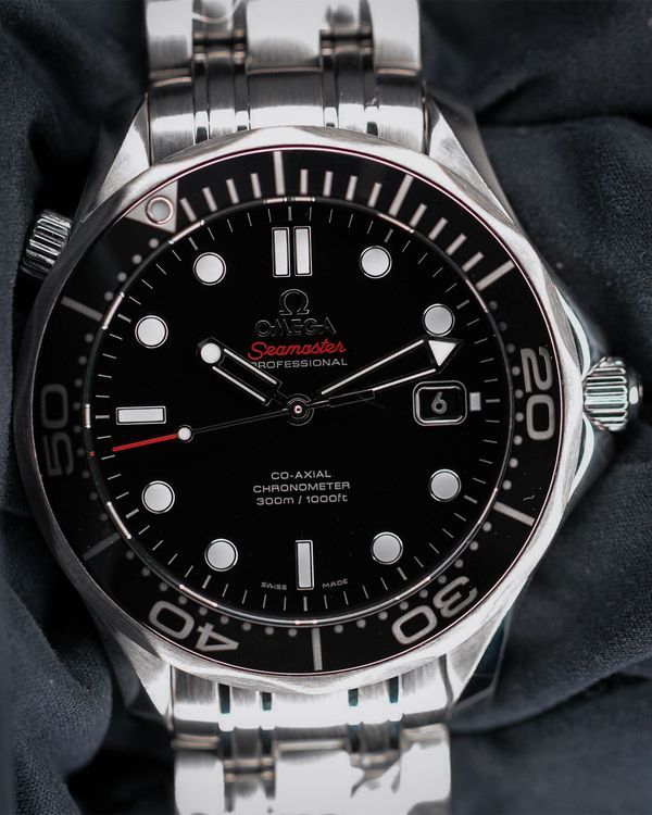 No Reserve - 2025 Omega Seamaster Diver 300M 41MM Black Dial Steel Bracelet (212.30.41.20.01.003)