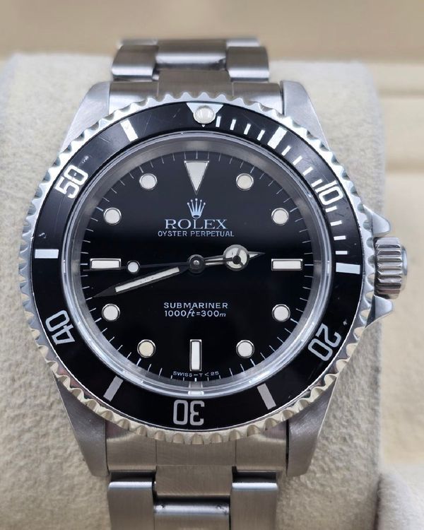 1994 Rolex Submariner No-Date 40MM Black Dial Oyster Bracelet (14060)