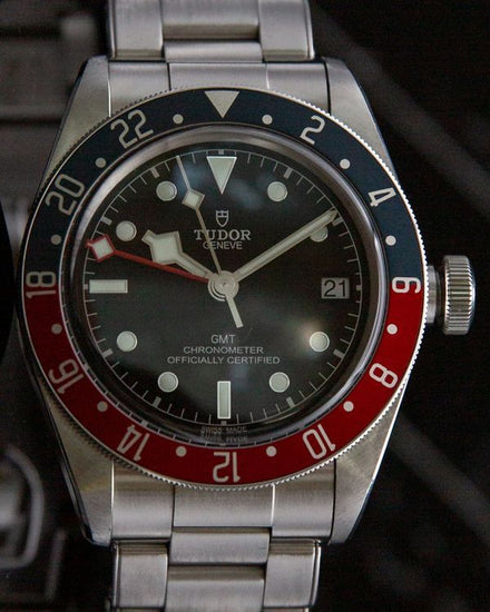 2021 Tudor Black Bay GMT "Pepsi" 41MM Black Dial Steel Bracelet (79830RB)