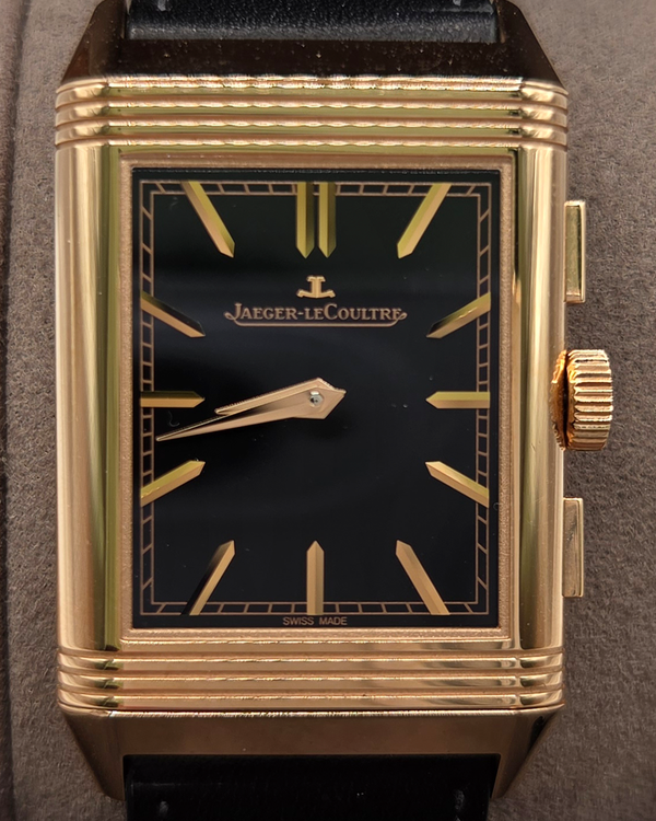 2024 Jaeger-LeCoultre Reverso 49. x 29.9MM Skeleton Dial Leather Strap (Q389257J)
