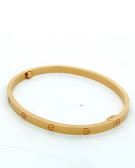 2025 Cartier Love Bracelet Size 17 Yellow Gold (Love)
