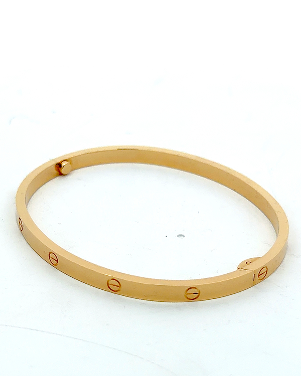 2025 Cartier Love Bracelet Size 17 Yellow Gold (Love)