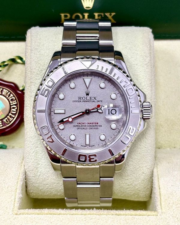 Rolex Yacht-Master 40MM Silver Dial Oyster Bracelet (16622)