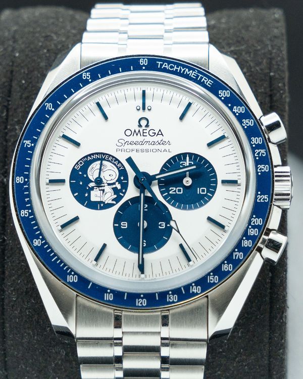 2025 Omega Speedmaster Anniversary Series “Silver Snoopy Award” 42MM Silver Dial Steel Bracelet (310.32.42.50.02.001)