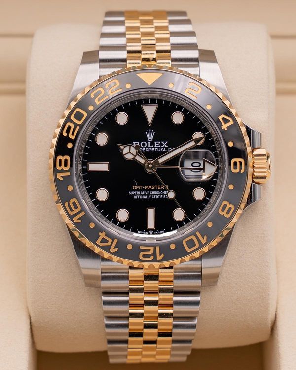 2025 Rolex GMT-Master II "Zombie" 40MM Black Dial Two-Tone Jubilee Bracelet (126713GRNR)