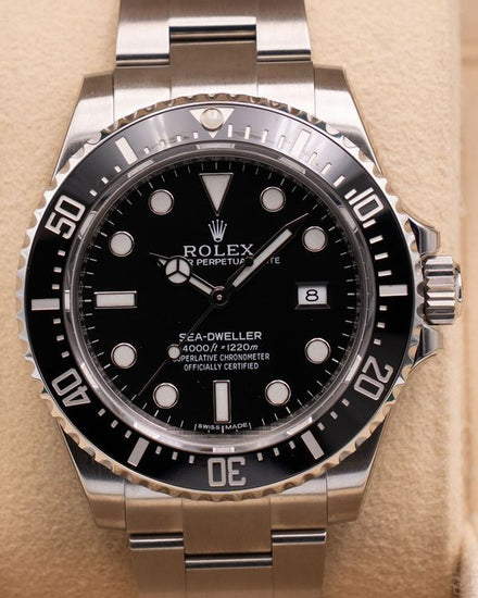 2024 Rolex Sea-Dweller 4000 40MM Black Dial Oyster Bracelet (116600)