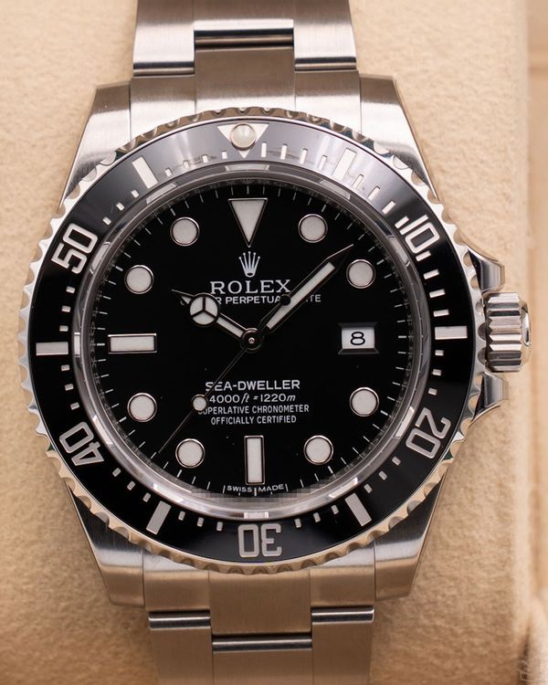 2024 Rolex Sea-Dweller 4000 40MM Black Dial Oyster Bracelet (116600)