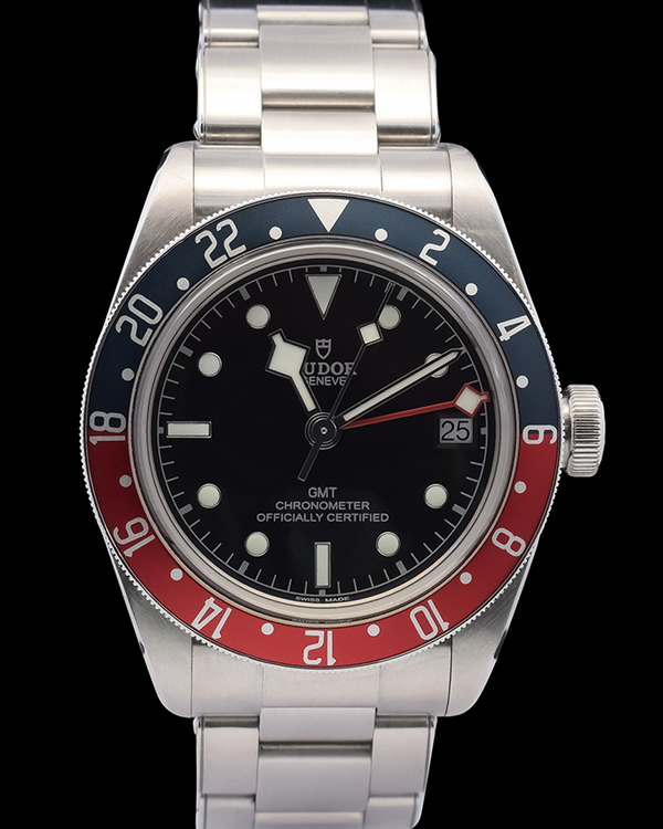 2020 Tudor Black Bay GMT "Pepsi" 41MM Black Dial Steel Bracelet (79830RB)