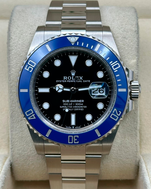 2024 Rolex Submariner Date "Cookie Monster" 41MM Black Dial White Gold Oyster Bracelet