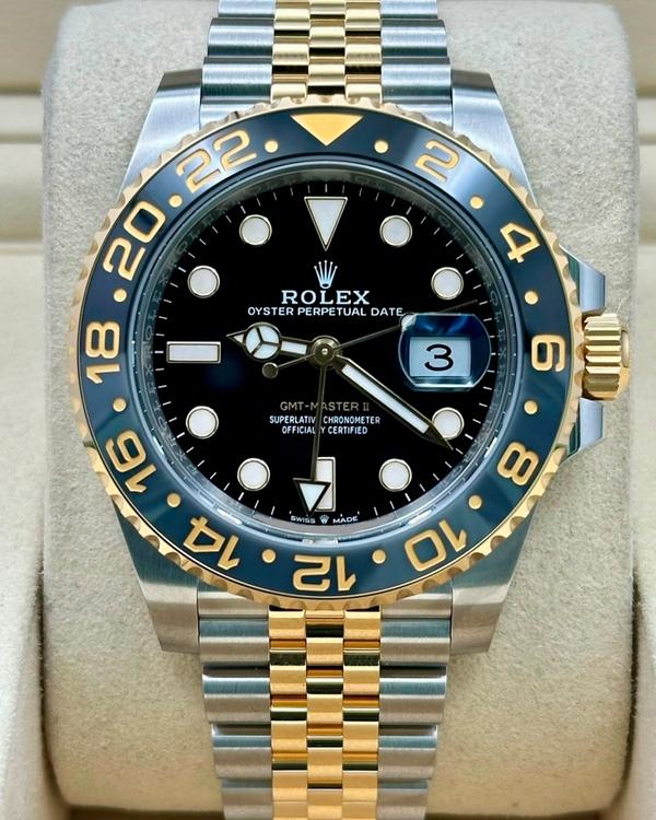 2026 Rolex GMT-Master II "Zombie" 40MM Black Dial Two-Tone Jubilee Bracelet (126713GRNR)