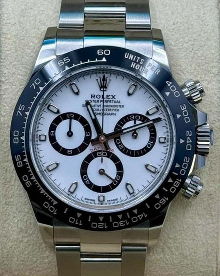 2023 Rolex Cosmograph Daytona "Panda" 40MM White Dial Oyster Bracelet (116500LN)