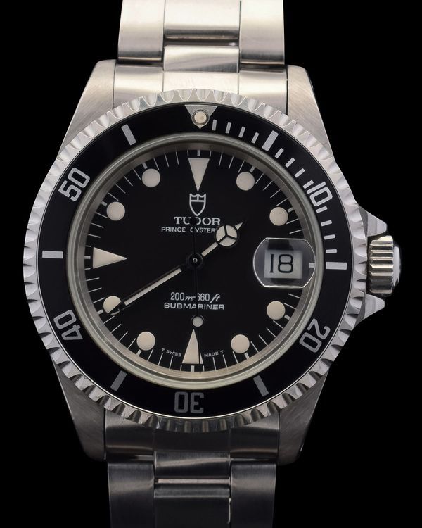 1995 Tudor Submariner 40MM Black Dial Steel Bracelet (79090)