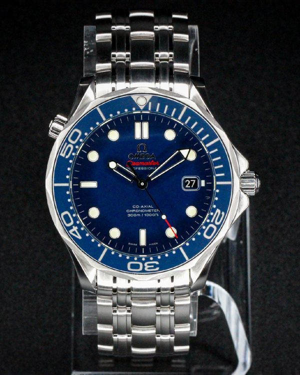 No Reserve - 2024 Omega Seamaster Diver 300M 41MM Blue Dial Steel Bracelet (212.30.41.20.03.001)