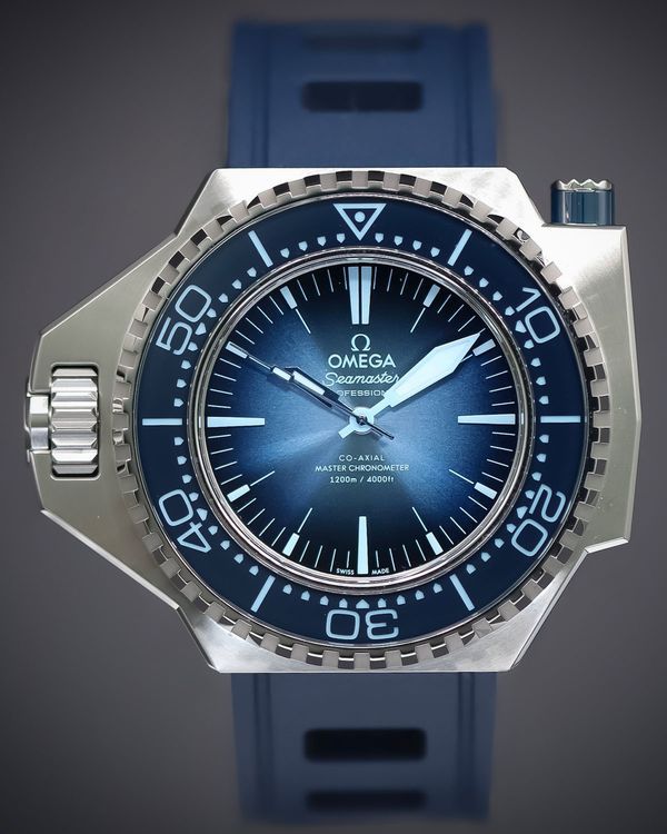 2025 Omega Seamaster Ploprof 1200M "Summer Blue" 45MM Blue Dial Rubber Strap (227.32.55.21.03.001)