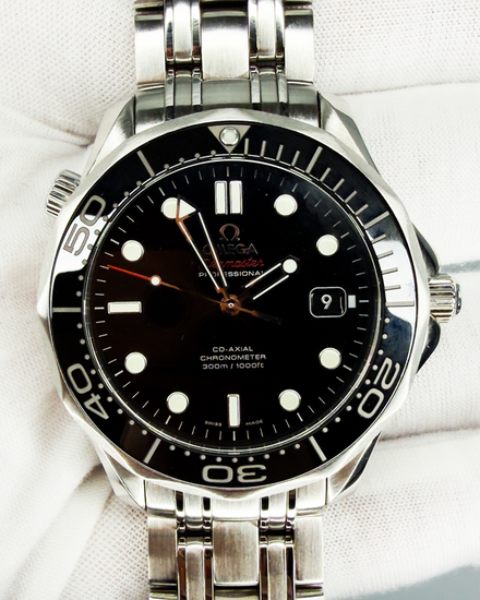 2023 Omega Seamaster Diver 300M 41MM Black Dial Steel Bracelet (212.30.41.20.01.003)