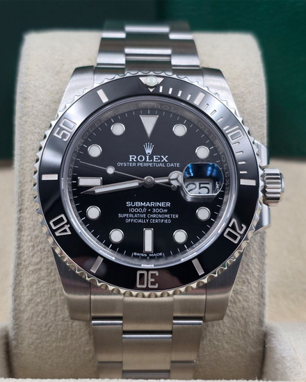 2019 Rolex Submariner Date 40MM Black Dial Oyster Bracelet (116610LN)
