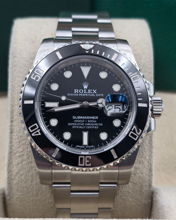 2019 Rolex Submariner Date 40MM Black Dial Oyster Bracelet (116610LN)