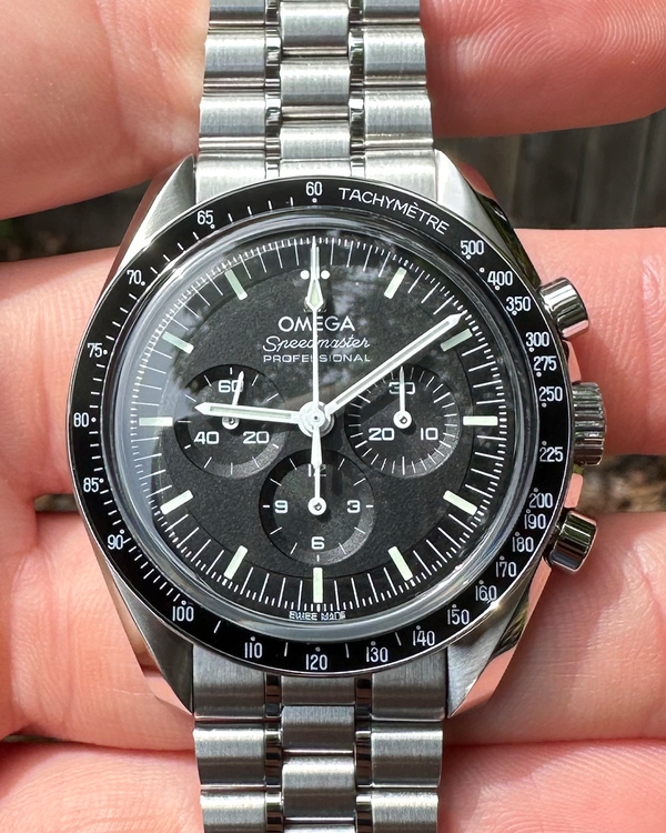 2026 Omega Speedmaster Professional Moonwatch 42MM Black Dial Steel Bracelet (310.30.42.50.01.002)