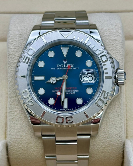 2019 Rolex Yacht-Master 40MM Blue Dial Oyster Bracelet (116622)