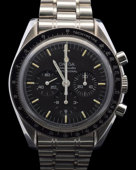 Omega Speedmaster Professional Moonwatch 42MM Black Dial Steel Bracelet (3590.50.00)