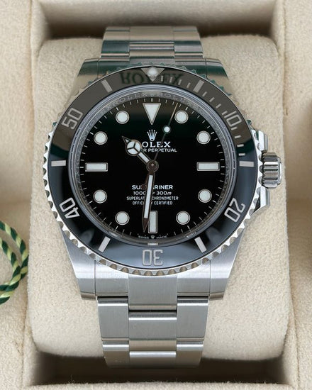 2024 Rolex Submariner No-Date 41MM Black Dial Oyster Bracelet (124060)