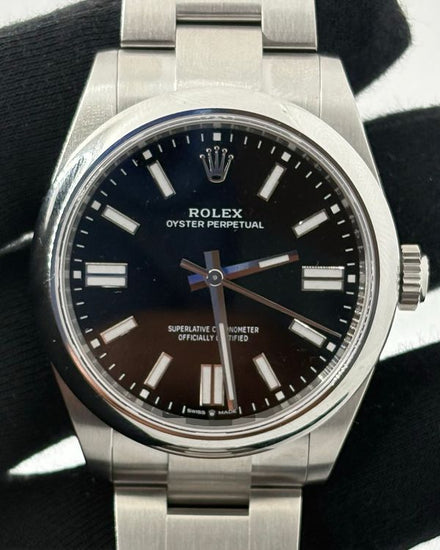 2026 Rolex Oyster Perpetual 41MM Black Dial Oyster Bracelet (134300)
