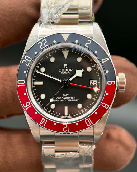 2026 Tudor Black Bay GMT "Pepsi" 41MM Black Dial Steel Bracelet (79830RB)