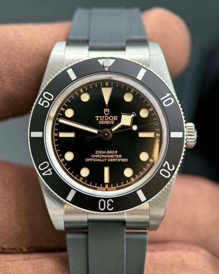 2026 Tudor Black Bay 54' 37MM Black Dial Rubber Strap (79000N)