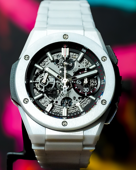 2026 Hublot Big Bang Integrated 42MM Skeleton Dial Ceramic Bracelet (451.HX.1123.HX)
