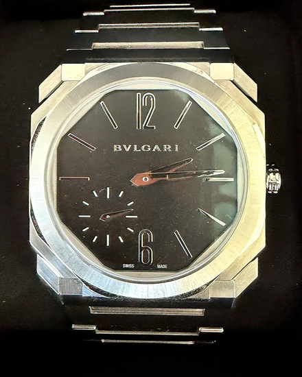 2026 Bvlgari Octo Finissimo 40MM Black Dial Steel Bracelet (103297)