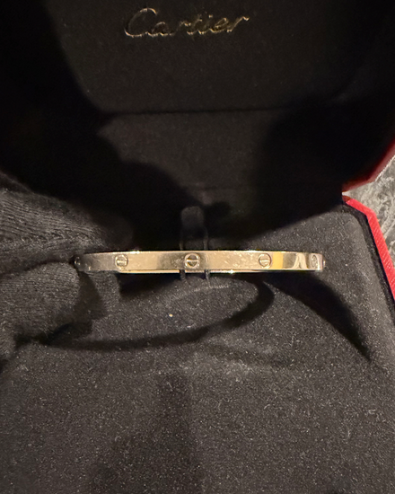 2021 Cartier Love Braceler Size 17 Yellow Gold (Love)