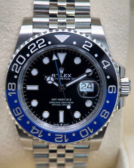 2024 Rolex GMT-Master II "Batgirl" 40MM Black Dial Jubilee Bracelet (126710BLNR)
