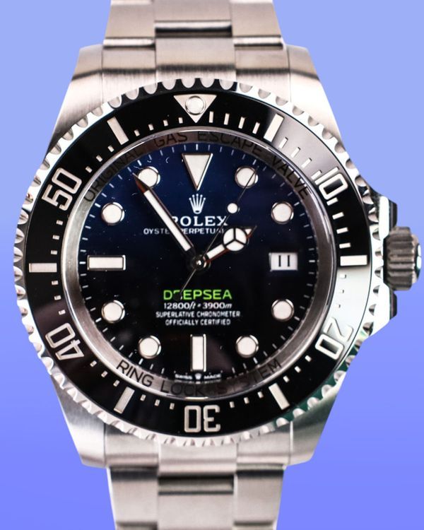 2026 Rolex Sea-Dweller Deepsea "James Cameron" 44MM Blue Dial Oyster Bracelet (136660)