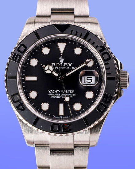 2026 Rolex Yacht-Master 42MM Black Dial Titanium Oyster Bracelet (226627)