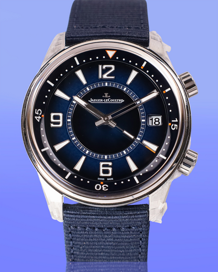2026 Jaeger-LeCoultre Polaris Date 40MM Blue Dial Textile Strap (Q9128981)