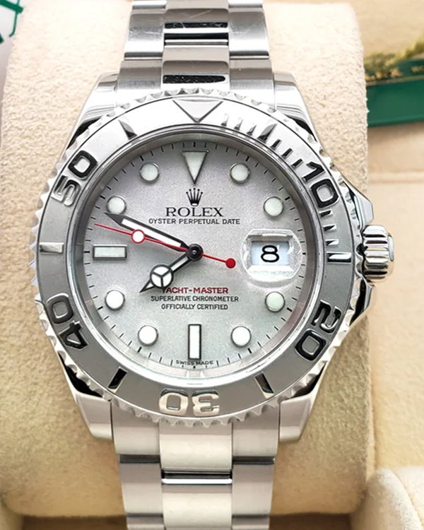 2003 Rolex Yacht-Master 40MM Silver Dial Oyster Bracelet (16622)