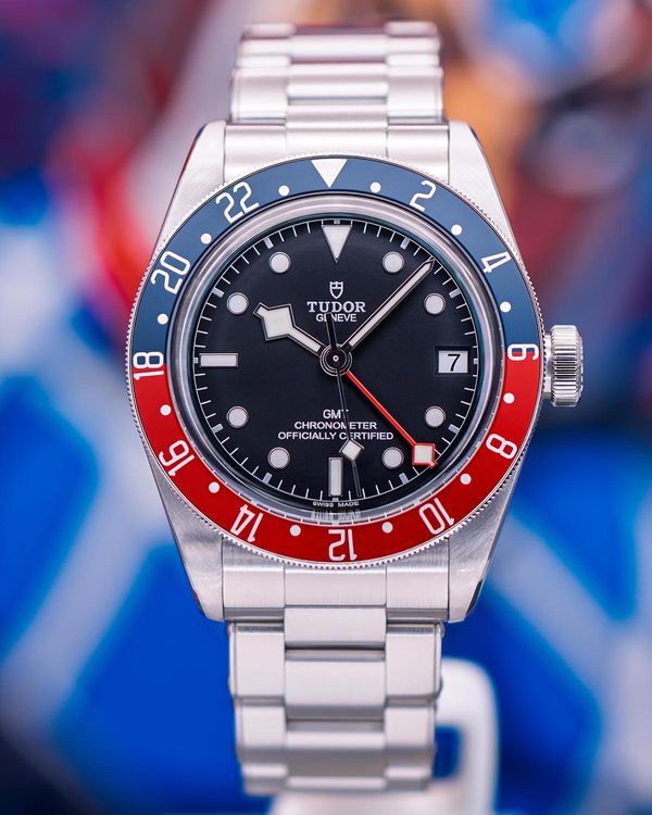 2022 Tudor Black Bay GMT "Pepsi" 41MM Black Dial Steel Bracelet (79830RB)