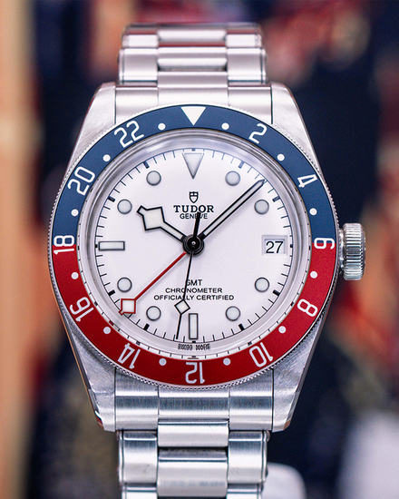 2024 Tudor Black Bay GMT "Pepsi" 41MM White Dial Steel Bracelet (79830RB)