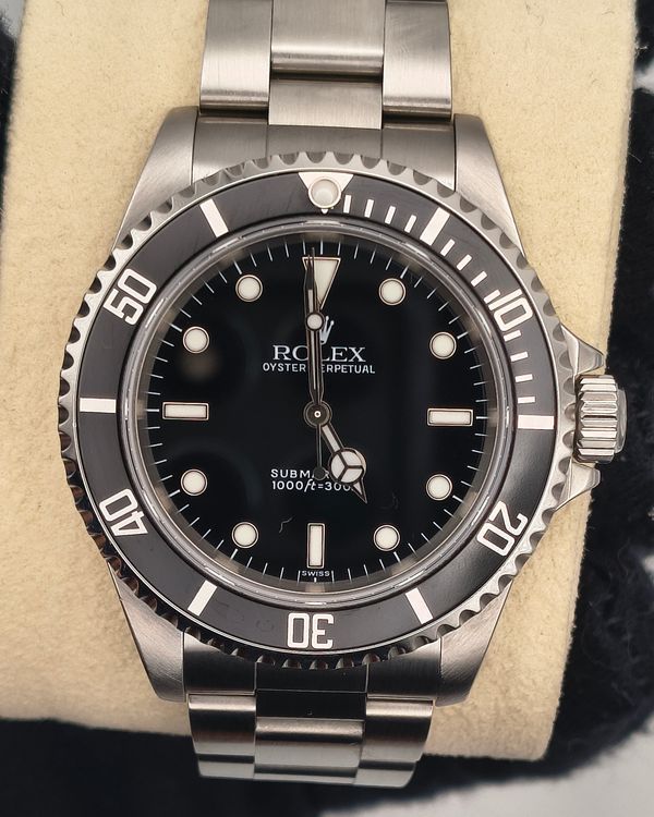 1997 Rolex Submariner No-Date 40MM Black Dial Oyster Bracelet (14060)