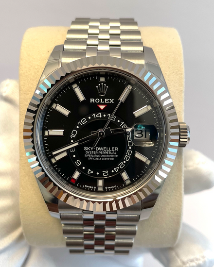 2026 Rolex Sky-Dweller 42MM Black Dial Jubilee Bracelet (336934)
