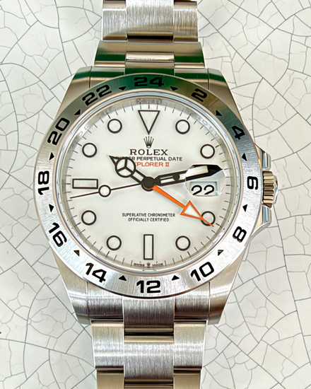 2026 Rolex Explorer II "Polar" 42MM White Dial Oyster Bracelet (226570)