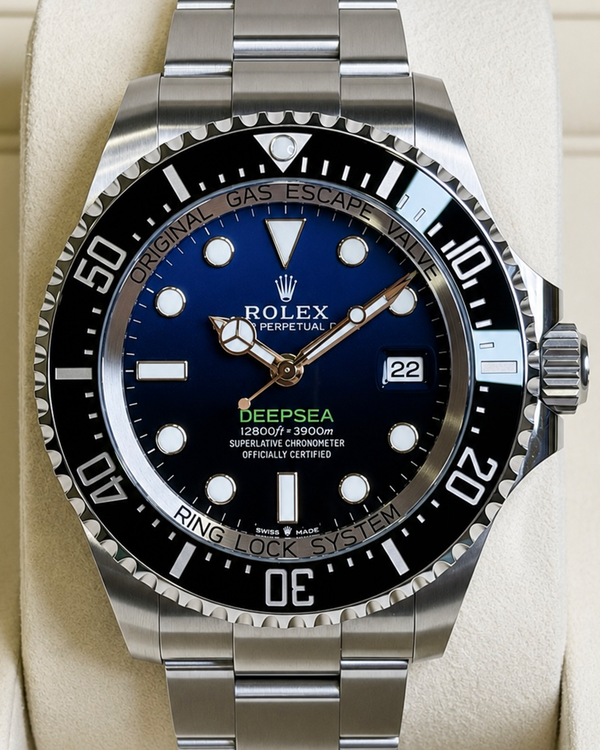 No Reserve - 2026 Rolex Sea-Dweller Deepsea "James Cameron" 44MM Blue Dial Oyster Bracelet (136660)