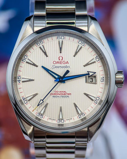 2012 Omega Seamaster Aqua Terra 150M 41.5MM Silver Dial Steel Bracelet (231.10.42.21.02.002)