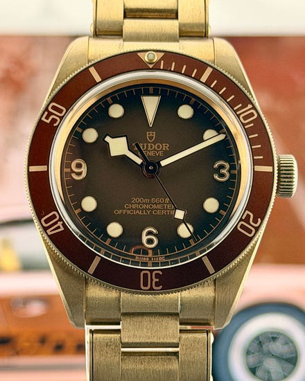 2021 Tudor Black Bay 58 Bronze 39MM Brown Dial Bronze Bracelet (79012M)